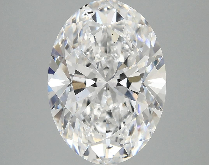4.1 Carat Oval Shaped Ideal Cut SI1 IGI Certified Lab Grown Diamond