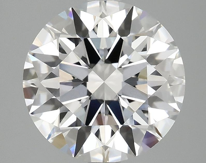 3.09 Carat Round Shaped Ideal Cut VVS2 IGI Certified Lab Grown Diamond