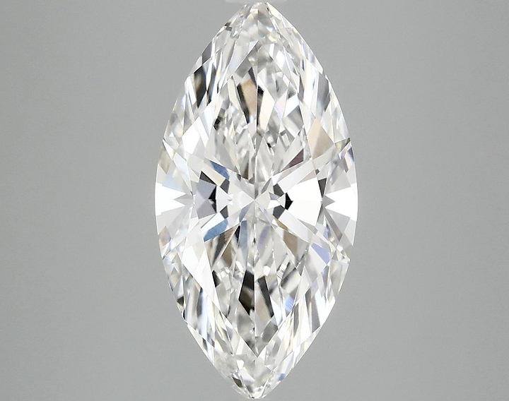 3.02 Carat Marquise Shaped Ideal Cut VS1 IGI Certified Lab Grown Diamond