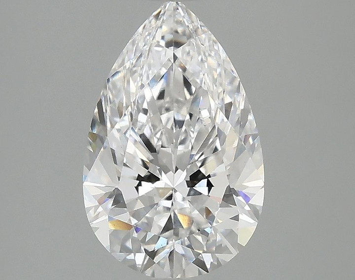 2.04 Carat Pear Shaped Ideal Cut VS1 IGI Certified Lab Grown Diamond