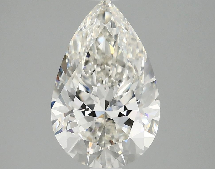 2.44 Carat Pear Shaped Ideal Cut VVS2 IGI Certified Lab Grown Diamond