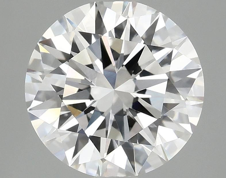 2.87 Carat Round Shaped Ideal Cut VVS2 IGI Certified Lab Grown Diamond