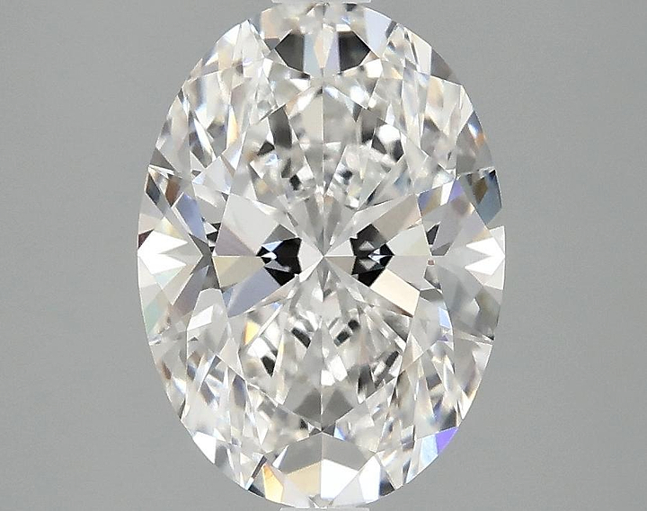 2.52 Carat Oval Shaped Ideal Cut VVS2 IGI Certified Lab Grown Diamond