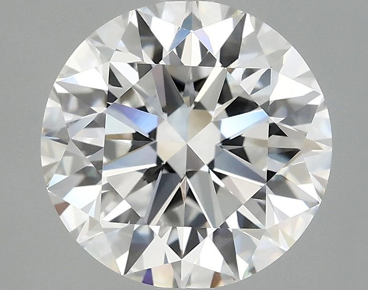 2.9 Carat Round Shaped Excellent Cut VVS2 IGI Certified Lab Grown Diamond