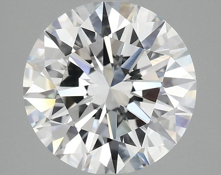 3.08 Carat Round Shaped Ideal Cut VS1 IGI Certified Lab Grown Diamond