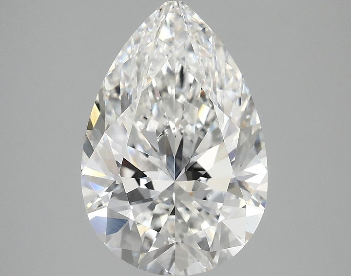3.09 Carat Pear Shaped Excellent Cut VS1 IGI Certified Lab Grown Diamond