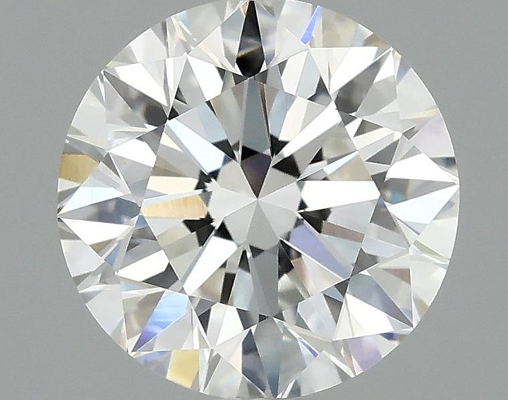2.03 Carat Round Shaped Ideal Cut VVS2 IGI Certified Lab Grown Diamond