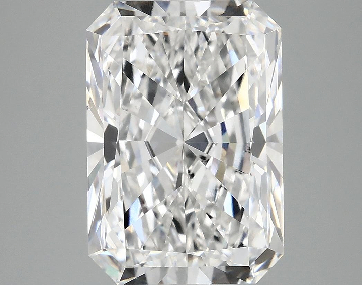 5.08 Carat Radiant Shaped Ideal Cut SI1 IGI Certified Lab Grown Diamond