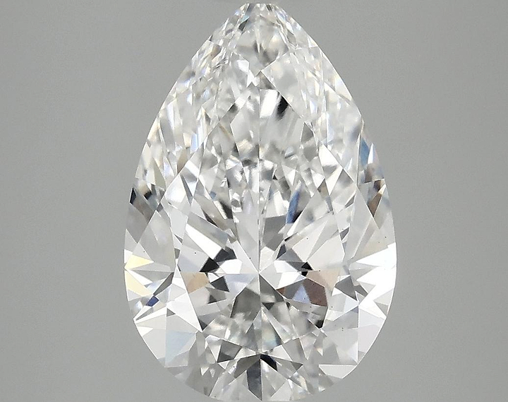 3.02 Carat Pear Shaped Excellent Cut VS1 IGI Certified Lab Grown Diamond