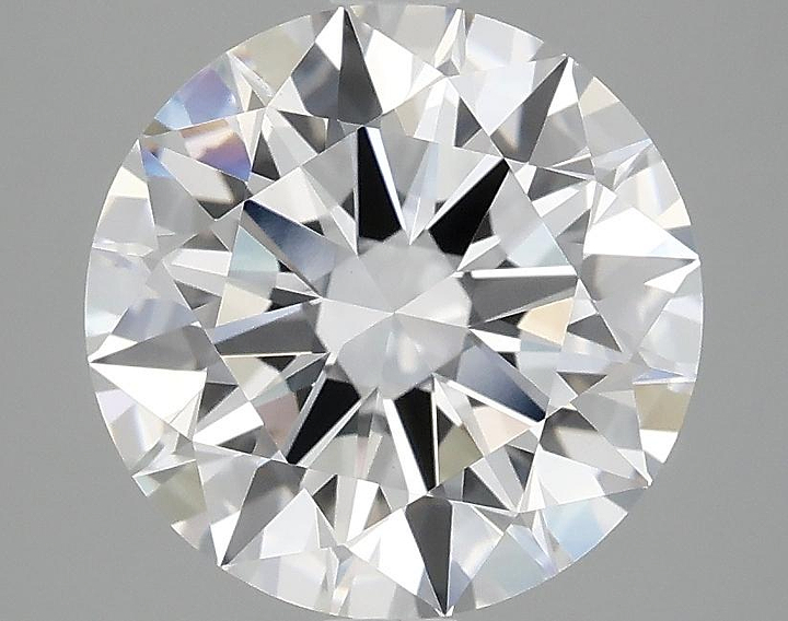 3.05 Carat Round Shaped Ideal Cut VVS2 IGI Certified Lab Grown Diamond