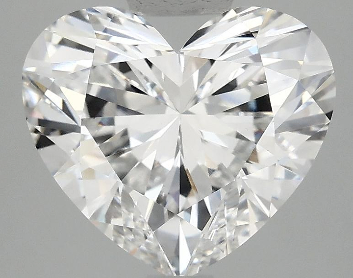 2.98 Carat Heart Shaped Ideal Cut VS1 IGI Certified Lab Grown Diamond