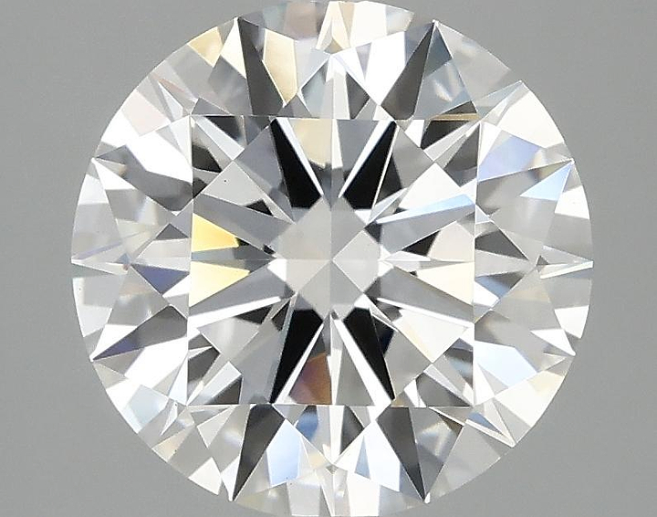 3.01 Carat Round Shaped Ideal Cut VVS2 IGI Certified Lab Grown Diamond