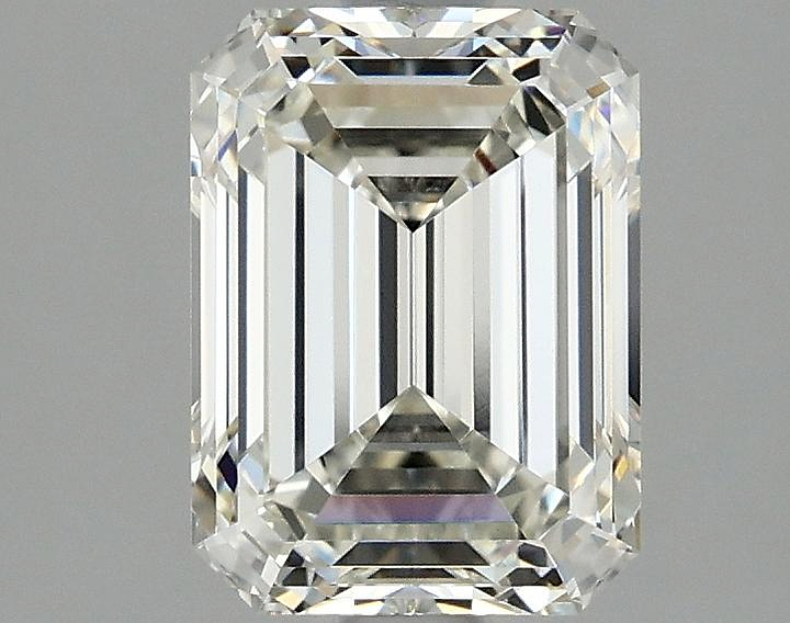 2.02 Carat Emerald Shaped Excellent Cut VVS2 IGI Certified Lab Grown Diamond