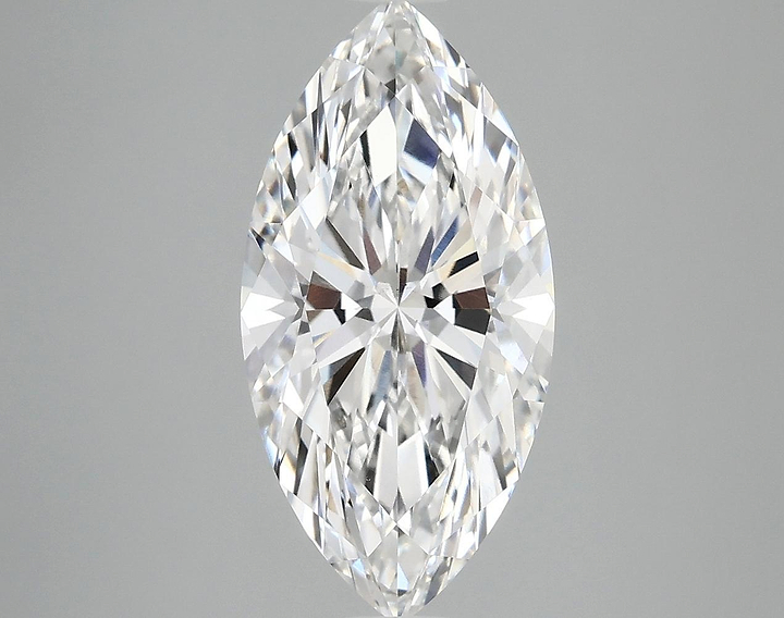 3.09 Carat Marquise Shaped Ideal Cut VS1 IGI Certified Lab Grown Diamond