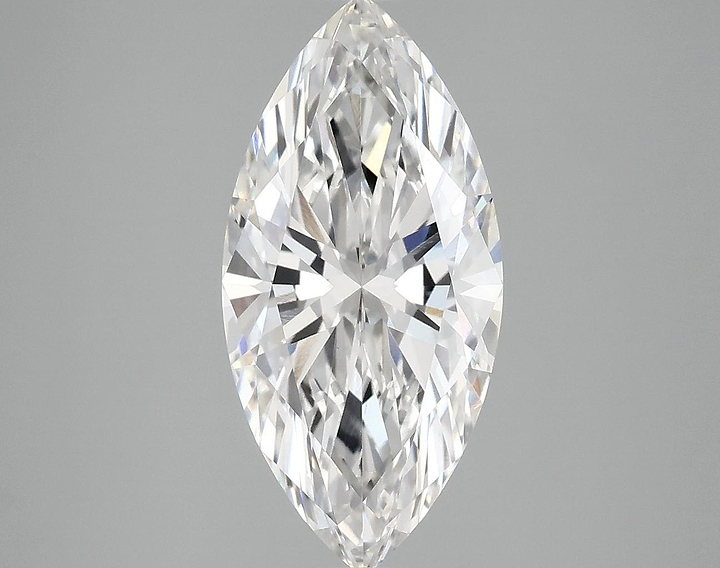 2.98 Carat Marquise Shaped Excellent Cut VS1 IGI Certified Lab Grown Diamond