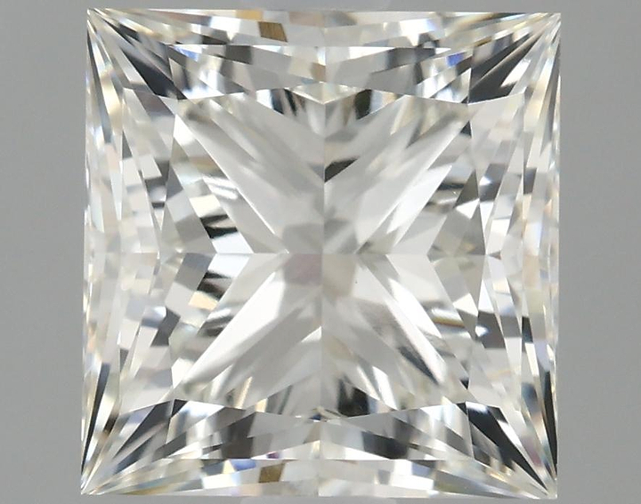 2.5 Carat Princess Shaped Ideal Cut VVS2 IGI Certified Lab Grown Diamond