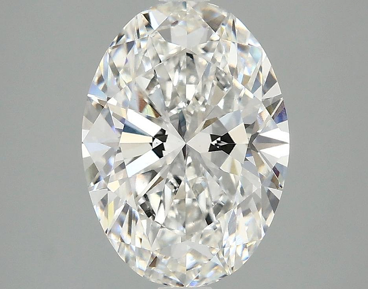 2.55 Carat Oval Shaped Ideal Cut VVS2 IGI Certified Lab Grown Diamond
