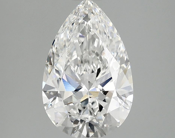 2.06 Carat Pear Shaped Ideal Cut VVS2 IGI Certified Lab Grown Diamond