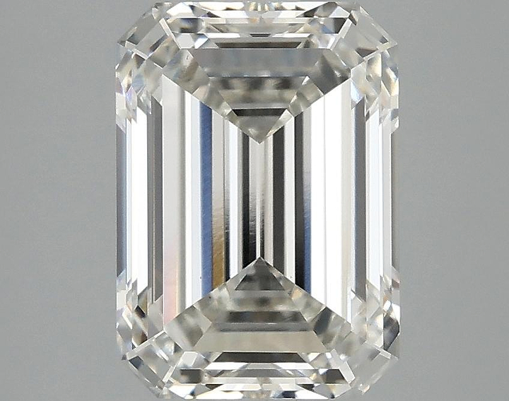 3.1 Carat Emerald Shaped Ideal Cut VS1 IGI Certified Lab Grown Diamond