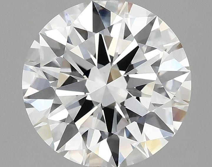 2.09 Carat Round Shaped Ideal Cut VVS2 IGI Certified Lab Grown Diamond