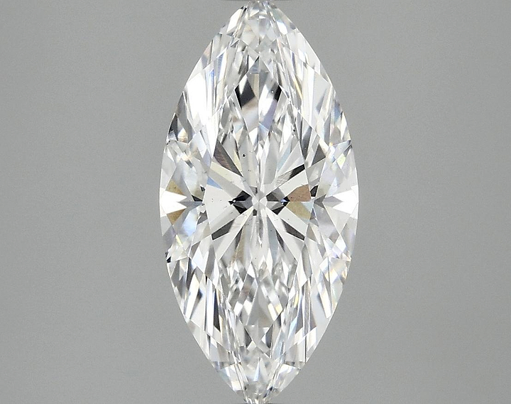 2.01 Carat Marquise Shaped Excellent Cut VS2 IGI Certified Lab Grown Diamond