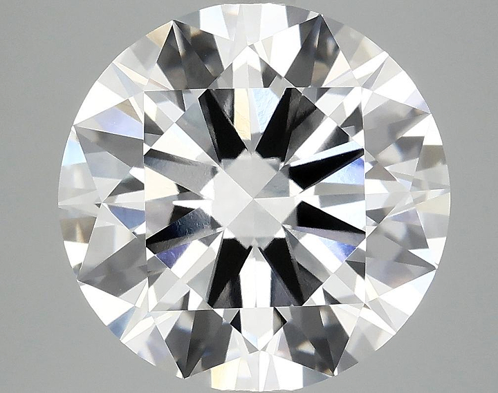 5.91 Carat Round Shaped Ideal Cut VVS2 IGI Certified Lab Grown Diamond