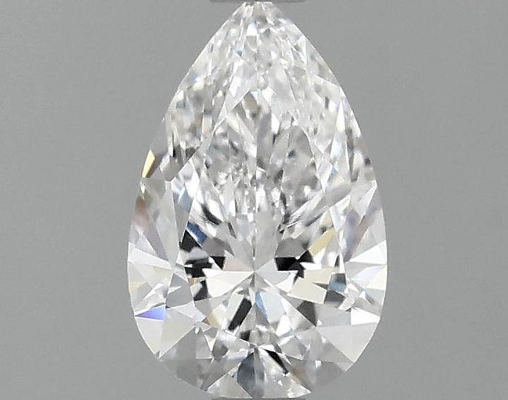 0.98 Carat Pear Shaped Ideal Cut VVS2 IGI Certified Lab Grown Diamond