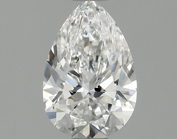 0.97 Carat Pear Shaped Excellent Cut VVS2 IGI Certified Lab Grown Diamond