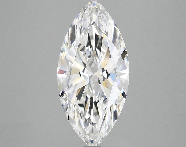 3.07 Carat Marquise Shaped Excellent Cut VS2 IGI Certified Lab Grown Diamond