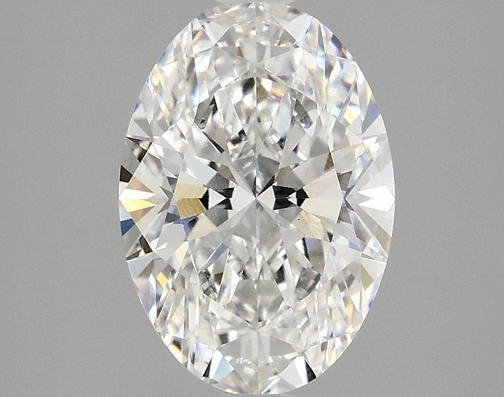 2.07 Carat Oval Shaped Ideal Cut VVS2 IGI Certified Lab Grown Diamond