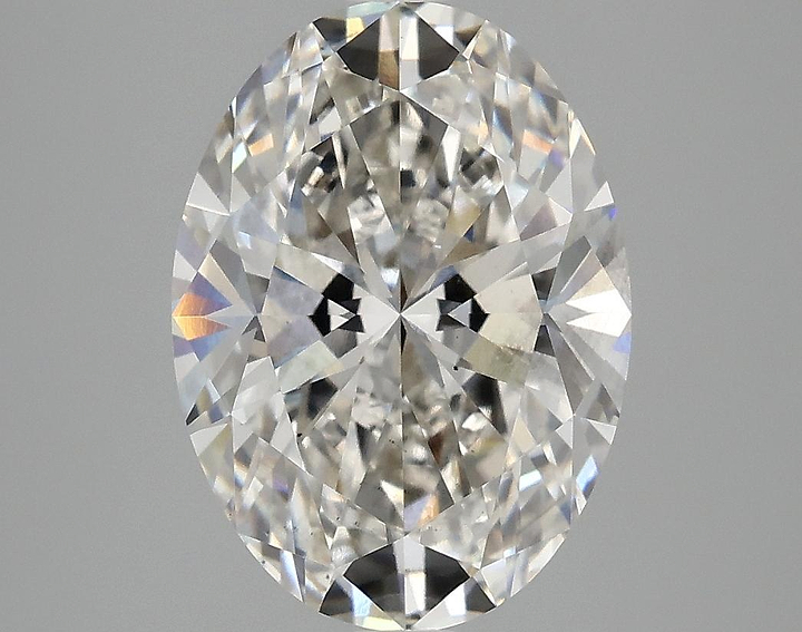 3.97 Carat Oval Shaped Excellent Cut SI1 IGI Certified Lab Grown Diamond