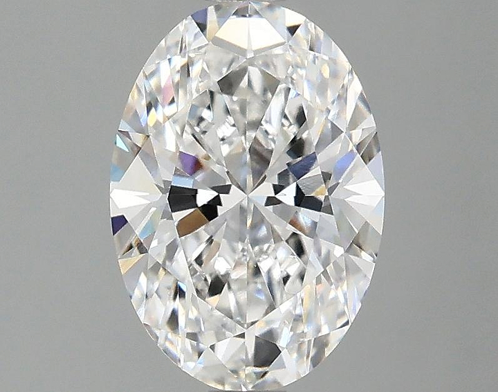 1.55 Carat Oval Shaped Ideal Cut VVS2 IGI Certified Lab Grown Diamond