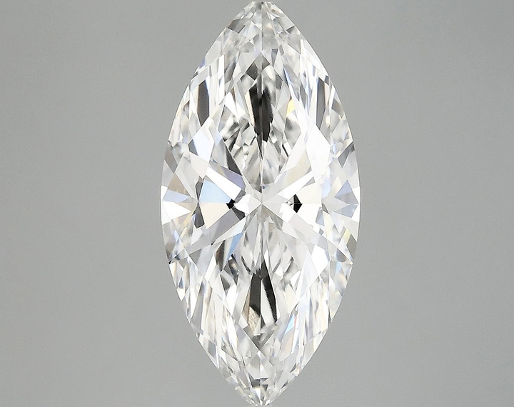 3.04 Carat Marquise Shaped Excellent Cut VVS2 IGI Certified Lab Grown Diamond