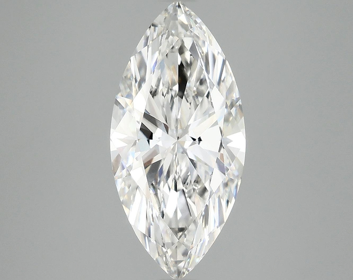 3.08 Carat Marquise Shaped Excellent Cut VVS1 IGI Certified Lab Grown Diamond