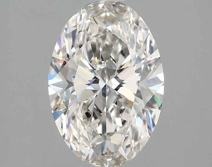 1.54 Carat Oval Shaped Ideal Cut VVS2 IGI Certified Lab Grown Diamond