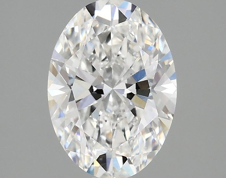 1.65 Carat Oval Shaped Ideal Cut VVS2 IGI Certified Lab Grown Diamond