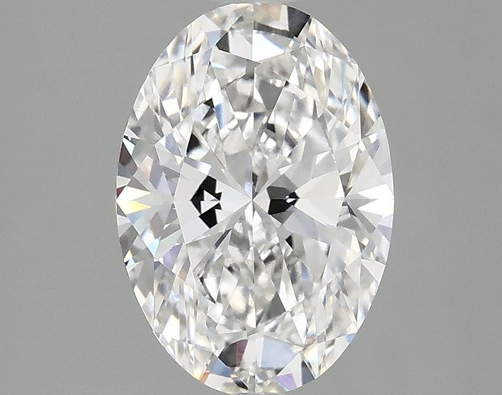 2.08 Carat Oval Shaped Ideal Cut VVS2 IGI Certified Lab Grown Diamond