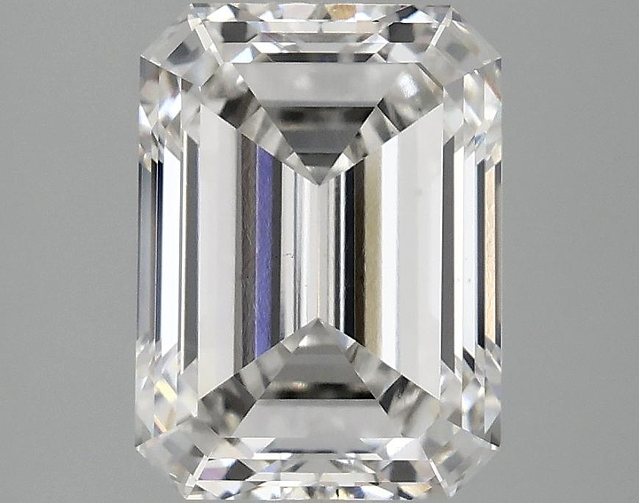 3.07 Carat Emerald Shaped Excellent Cut VS1 IGI Certified Lab Grown Diamond