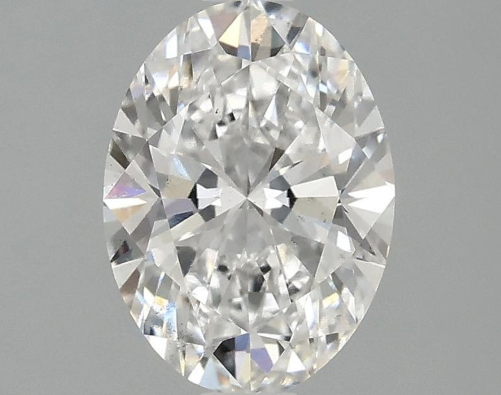1.59 Carat Oval Shaped Excellent Cut SI1 IGI Certified Lab Grown Diamond
