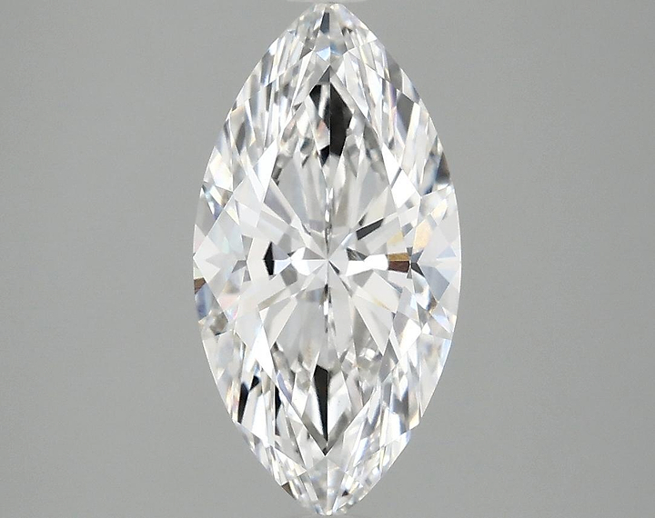 2.1 Carat Marquise Shaped Ideal Cut VVS2 IGI Certified Lab Grown Diamond