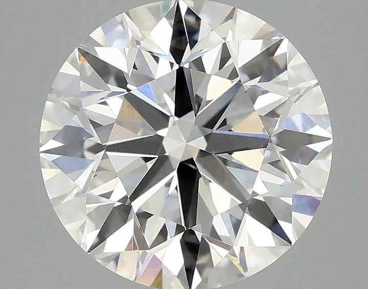 3.05 Carat Round Shaped Excellent Cut VVS2 IGI Certified Lab Grown Diamond