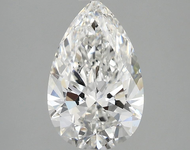 2.08 Carat Pear Shaped Ideal Cut VS1 IGI Certified Lab Grown Diamond