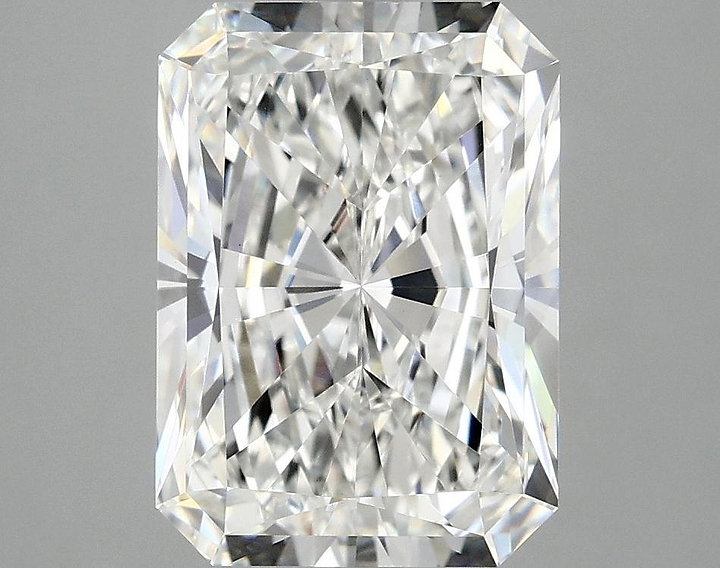 4.03 Carat Radiant Shaped Ideal Cut VVS2 IGI Certified Lab Grown Diamond