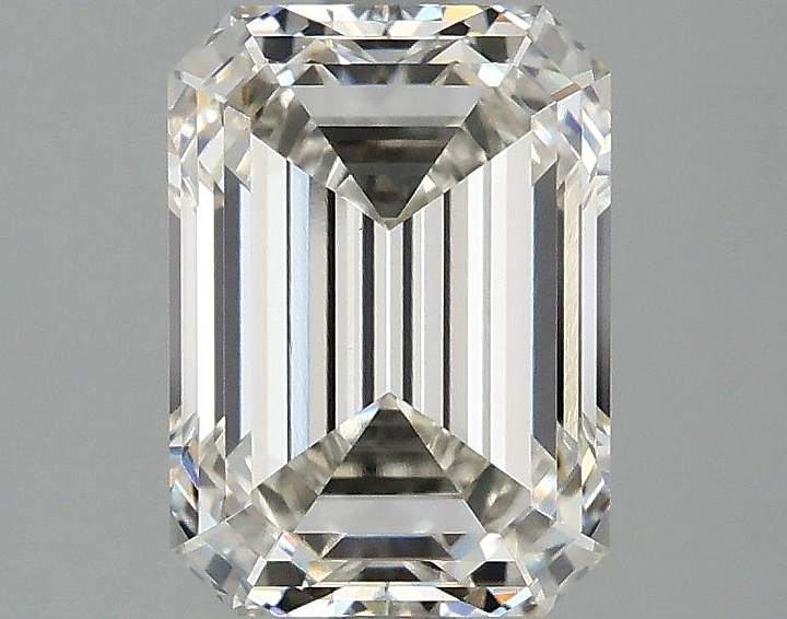 2.51 Carat Emerald Shaped Excellent Cut VVS2 IGI Certified Lab Grown Diamond