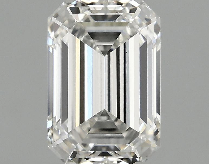 1.1 Carat Emerald Shaped Ideal Cut VS1 IGI Certified Lab Grown Diamond