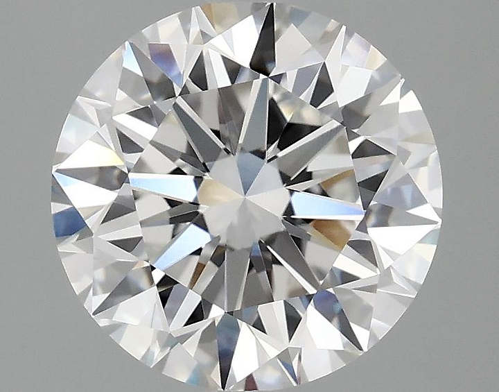2.97 Carat Round Shaped Excellent Cut VVS2 IGI Certified Lab Grown Diamond