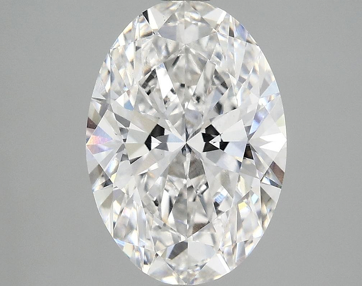 3.1 Carat Oval Shaped Ideal Cut VVS2 IGI Certified Lab Grown Diamond