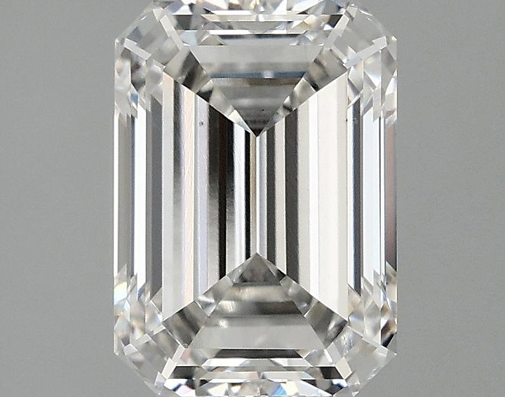 1.98 Carat Emerald Shaped Ideal Cut VS1 IGI Certified Lab Grown Diamond