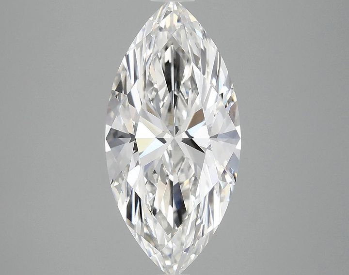 2.92 Carat Marquise Shaped Excellent Cut VS1 IGI Certified Lab Grown Diamond
