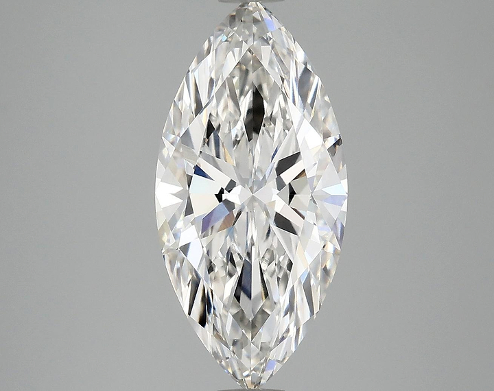 3.02 Carat Marquise Shaped Excellent Cut VVS2 IGI Certified Lab Grown Diamond